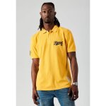 Polo jaune homme en 100% coton bio - kaporal - barni - manches courtes - regular - col polo