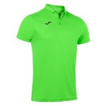 Polo enfant joma hobby vert fluo - manches courtes - col polo