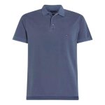 Polo en maille piqu - non spcifi - indigo - manches courtes - col polo - coupe regular