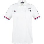 Polo  manches courtes femme le coq sportif alpine f1 2021 / 22 - blanc - l
