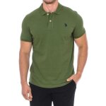 Polo manches courtes homme - u. s. polo assn. - 67940 - verde botella - vert - regular - adulte - col ...
