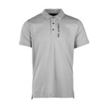 Polo en coton velino logo brod� vertical homme cerruti