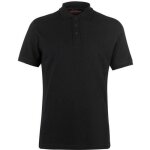 Polo - pierre cardin - noir - grandes tailles - manches courtes - 100% coton