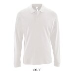Polo - sols - perfect lsl - blanc - manches longues - col polo