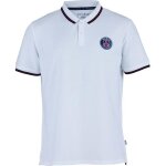 Polo - paris saint germain - collection officielle - blanc - manches courtes - 100% coton