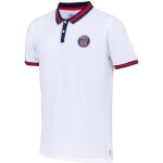 Polo - paris saint germain - collection officielle - blanc - manches courtes - homme