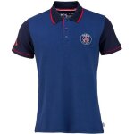 Polo - paris saint germain - homme - bleu marine - manches courtes - coton respirant