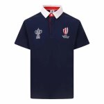 Polo rugby troph�e coupe du monde de rugby 2023 - sportfolio - homme - bleu navy - rugby - coupe standard ...