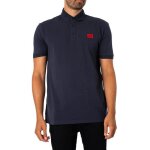 Polo slim dereso232 - hugo - homme - bleu - coupe slim - manches élastiquées Polo slim dereso232 - hugo - homme - bleu - coupe slim - manches élastiquées