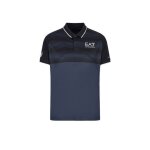 Polo de sport à logo - ea7 - homme - manches courtes - col polo - bleu Polo de sport à logo - ea7 - homme - manches courtes - col polo - bleu