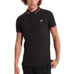 Polo superdry homme original mini logo noir coton