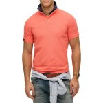 Polo superdry vint destroy - corail