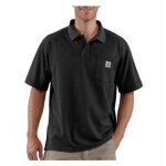 Polo workwear pocket t2xl noir - carhartt - s1k570blkxxl