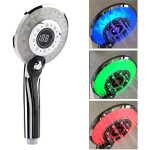 Pommeau de douche  led tempsa - 3 couleurs - anti calcaire