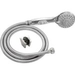 Pommeau de douche rousseau combiné flexible 3jets stop o chromé Pommeau de douche rousseau combiné flexible 3jets stop o chromé