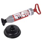 Pompe de d�bouchage - kreator - 065 litres - livr�e avec 2 ventouses