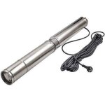 Pompe a eau immergee pour puits profond ou forage 6600 l / h acier inoxydable