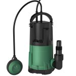 Vounot pompe vide cave 3 en 1 - eau claire eaux charges et vide - fond - 13500 l / h - profondeur 7m ...