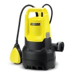 Pompe d�vacuation eau charg�e sp 1 dirt - karcher - 250 w - d�bit max : 5500 l / h - pression : 045 bar ...