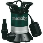 Pompe immerge metabo tp 8000 s - 350 w pour arrosage de jardin et vidange de cuves