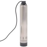 Pompe immerge - vidaxl - 750 w - gris chrom - arrosage de jardin - 40 m