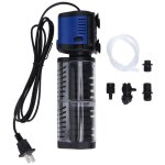 Surenhap pompe � oxyg�ne aquarium 5w jqp - 500f - silencieuse d�bit 500 l / h r�glable filtre multicouche ...
