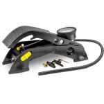 Pompe � pied � manom�tre homologu� - michelin - mod�le 2023 - 7 bars - flexible 60 cm - embouts de gonflage ...