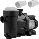 Pompe de piscine - vevor - spp150e - 19200l / h - 1cv / 750w - plastique / m�tal