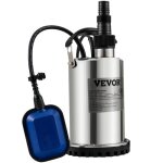 Pompe de relevage eaux charges - vevor - 550 w 158 l - min pompe d?vacuation pour eaux charges - avec ...