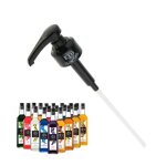 Pompe de sirop - momotou - 8 ml - blanc - matriau abs - design dtachable