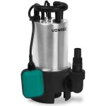 Pompe submersible 1100w en acier inoxydable ? 20000 l - h ? eaux usées et claires - avec interrupteur ... Pompe submersible 1100w en acier inoxydable ? 20000 l - h ? eaux usées et claires - avec interrupteur ...
