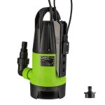 Pompe vide cave avec capteur lectronique intgr 750w - pompe dvacuation eaux charges - hauteur refoulement ...