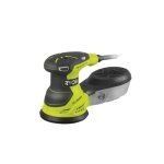 Ponceuse excentrique lectrique ryobi - ros310 - sa20 - 310w - 125mm - sac de transport