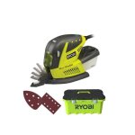 Ponceuse multifonction ryobi 180 w - 3 modes - triangulaire - rms180 - ta30 Ponceuse multifonction ryobi 180 w - 3 modes - triangulaire - rms180 - ta30