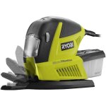 Ponceuse multifonction ryobi 180w - sac de transport - accessoires rms180 - s