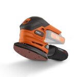 Ponceuse multifonctions sans fil 20v - dual power powdp50200 - orange
