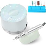 Ponceuse  ongles professionnelle avec 6 embouts pour ongles en acrylique gel manucure pdicure soin ...