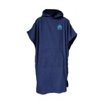 Poncho de bain adulte 100% coton om logo taille unique