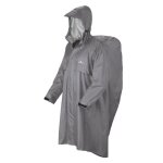 Poncho femme ferrino trekker ripstop - gris clair - s / m - randonn�e - imperm�able et coupe - vent