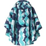 Poncho impermable - amoune - garon - bleu - lger - 100% polyester