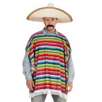 Poncho mexicain dguisement