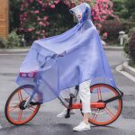 Poncho de pluie double pvc vlo lectrique moto lectrique visire impermable transparente + masque ...