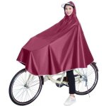 Poncho pluie impermable avec capuche pour homme et femme tissu polyester haute densit voitures lectriques ...