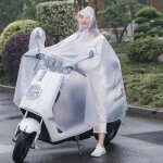 Poncho pvc imperméable avec capuche vélo électrique poncho de pluie simple transparent visière amovible ... Poncho pvc imperméable avec capuche vélo électrique poncho de pluie simple transparent visière amovible ...