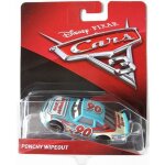 Voiture cars 3 - mattel - ponchy wipeout - bleu et multicolore - disney cars