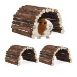 Pont en bois rongeur lot de 3 tunnel pour cage hamsters peut être plié bois de chima hlp 2x29x17cm nature ... Pont en bois rongeur lot de 3 tunnel pour cage hamsters peut être plié bois de chima hlp 2x29x17cm nature ...