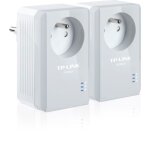 Pont homeplug av - tp - link - tl - pa4015pkit - 2 adaptateurs - d�bit 500 mbps - installation facile ...