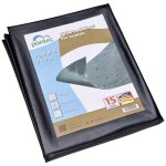 B�che pour �tang - pontec - 90004 - pvc noir - 4 m x 3 m - flexible et durable