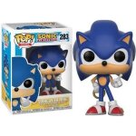 Figurine - pop games - sonic - avec bague - licence officielle - adulte