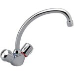 M�langeur �vier - porcher - ulysse c - monotrou - bec tube orientable - chrom�